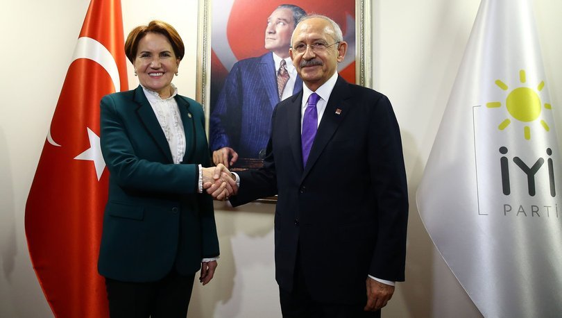 Kılıçdaroğlu, İYİ Parti Genel Başkanı Akşener ile görüştü…