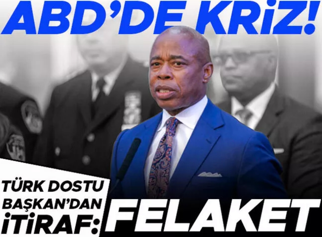 ABD’de kriz büyüyor… New York’un Türk dostu Belediye Başkanı Eric Adams’tan Biden’a gönderme: Kimse koordine etmiyor!