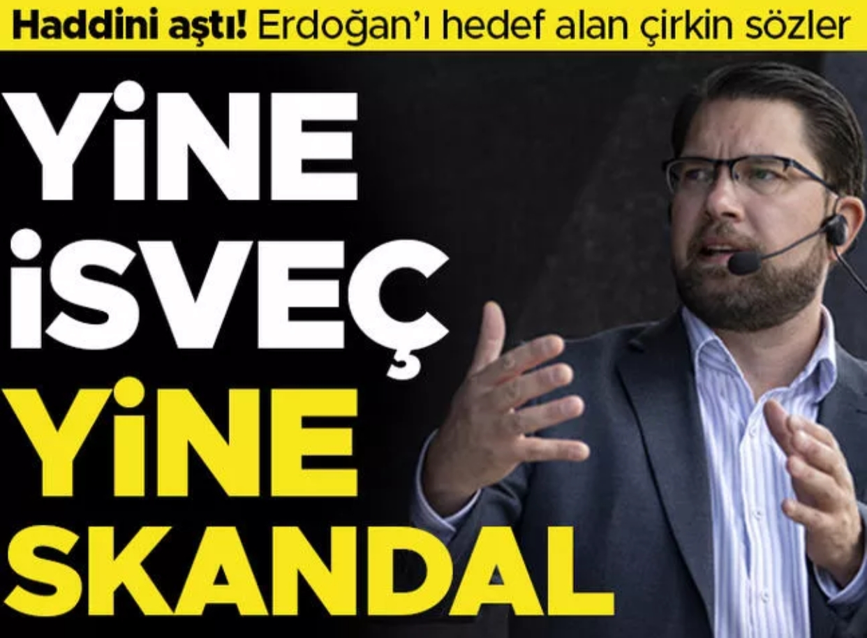 İsveçli vekil haddini aştı! Bir skandal açıklama daha…