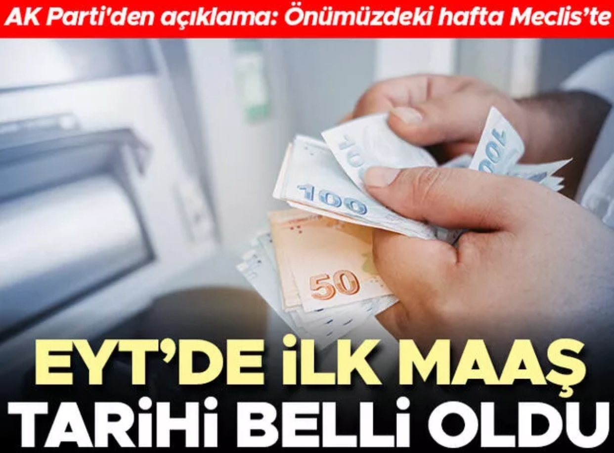 AK Partili Akbaşoğlu: EYT’lilerin maaşları Mart ayında yatırılacak