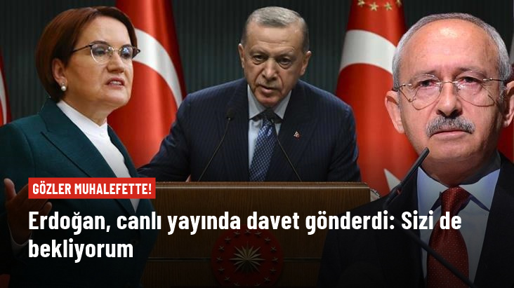 Cumhurbaşkanı Erdoğan, Rami Kışlası’ndaki kütüphanenin açılışına muhalefeti de davet etti…