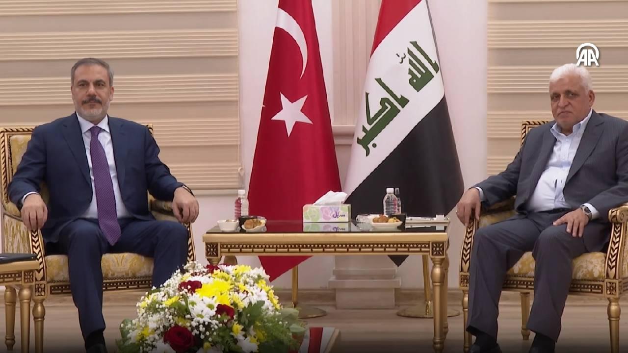 Bakan Fidan, Irak’ta bir dizi temaslarda bulundu