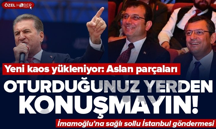 Mustafa Sarıgül’den canlı yayında Ekrem İmamoğlu açıklaması: CHP’de görev yapan kimsenin ajandasının olma hakkı yok