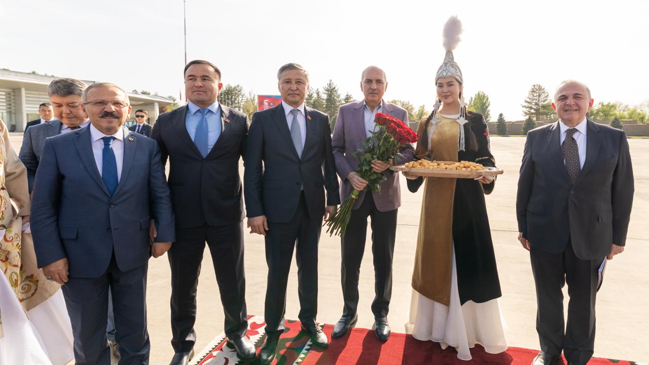 TBMM Başkanı Kurtulmuş, Kırgızistan’da